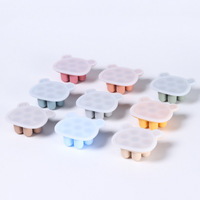 Moule à glaçons pour aliments complémentaires pour bébé, moule à gâteau vapeur, boîte à aliments complémentaires en silicone de qualité alimentaire, moule à gâteau de riz en forme de nuage