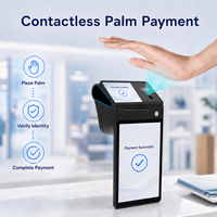 Terminal POS Android de Doble Pantalla con Conectividad NFC, WiFi, Bluetooth, USB, Procesador Octa-Core, Impresora Térmica, Punto de Venta