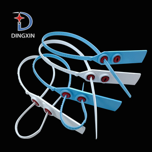 Bandes de scellement en plastique à double verrouillage, numérotées, pour bureau de <span class=keywords><strong>poste</strong></span>, en PP, rouge, bleu, jaune, sceau de sécurité - Product Image 5