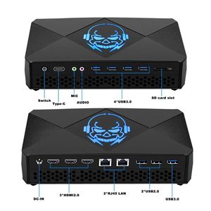 12th Gen Win11 Chơi Game Mini PC Ba Hiển Thị Wifi6 Văn Phòng Ai Hình Ảnh Máy Tính Để Bàn Máy Tính Mini Với RTX3060 12G GPU Core I9-12900HK - Product Image 3