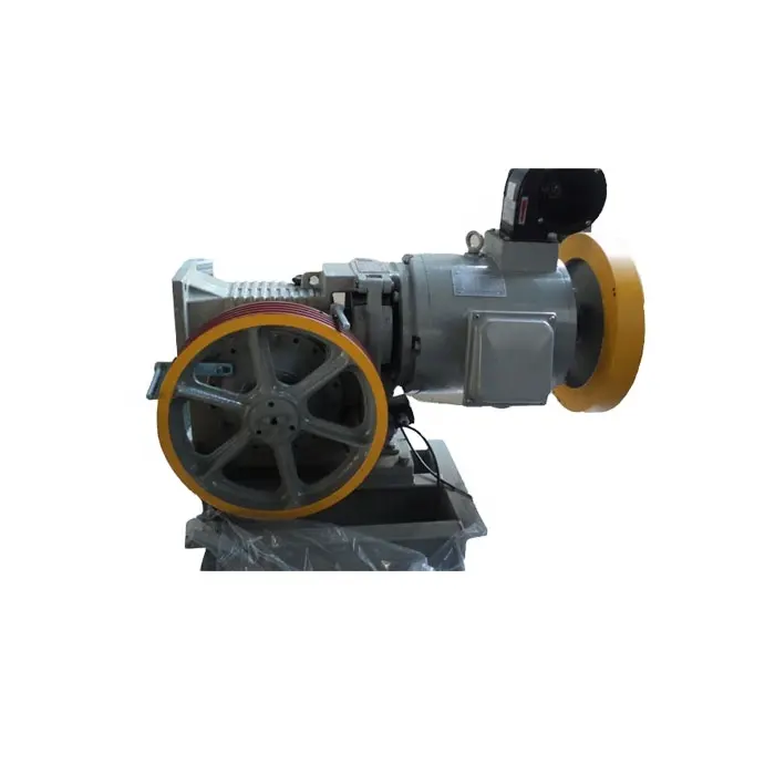 VVVF 5000KG Geared Traction Motor Machine For Freight Elevator