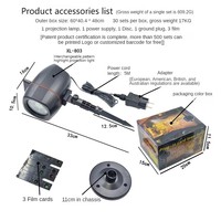 Projecteur de flocon de neige à LED Projection de Noël Lampe d'extérieur Spot de neige pour les fêtes de fin d'année