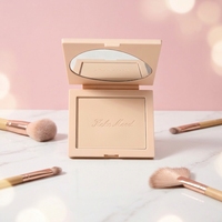 Palette de poudre pressée correctrice haute définition, marque privée, maquillage visage et yeux, longue tenue, waterproof, couvrance totale, hydratante