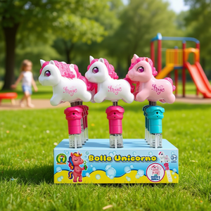 Baguette à bulles licorne 40 ml avec son pour enfants - Product Image 3