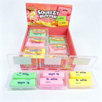 En stock – Jouets anti-stress en argile souple et croustillante, faits à la main, à presser, pour la décompression, lot de 2 pièces