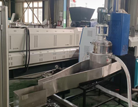 Machine de granulation plastique à anneau d'eau à double étage YKSJ200/180S pour films PE PP