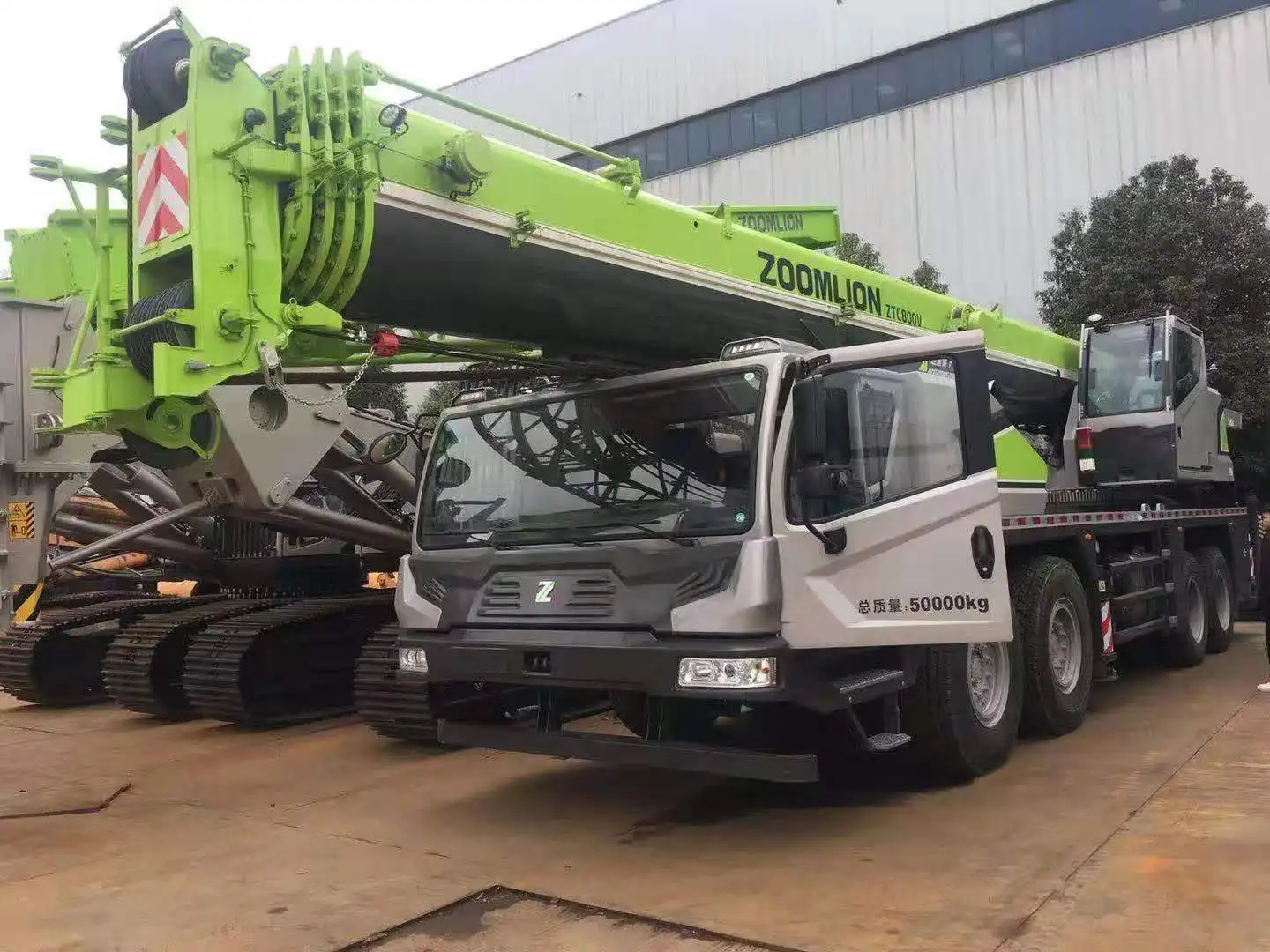 ZOOMLION — grue Mobile pour camion, 80 tonnes, QY80V