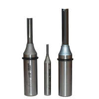Mata Bor Router Kayu Tideway Industries 1/4 & 1/2 Inch Shank Straight End Grade 1/4 2 Flutes TCT Milling Cutter