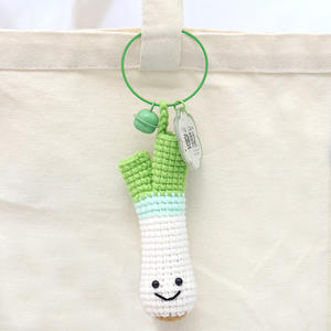 Venta al por mayor, colgante <span class=keywords><strong>de</strong></span> cabeza <span class=keywords><strong>de</strong></span> ajo <span class=keywords><strong>de</strong></span> cebollín <span class=keywords><strong>de</strong></span> ganchillo hecho a mano personalizado, llavero <span class=keywords><strong>de</strong></span> punto, colgante <span class=keywords><strong>de</strong></span> bolsa - Product Image 4
