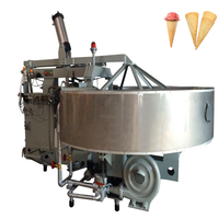 Machine à Pizza à Crème Glacée à Cône Durable Machine de Remplissage de Crème Glacée à Cône en Gaufrette Machine Entièrement Automatique