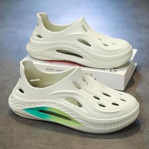 Zapatos con Orificios para Hombre, Modelo 2025, Deportivos, de Secado Rápido, Casuales, Antideslizantes, Resistentes al Desgaste, para Senderismo, Vadeo, Estilo Baotou - Product Image 2