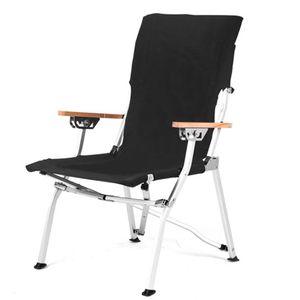 Chaise d'extérieur inclinable réglable en aluminium, légère et portable, idéale pour la <span class=keywords><strong>pêche</strong></span>, le camping, la plage et la détente - Product Image 6