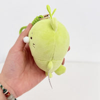 Peluche personnalisée MEIWEN en coton PP super doux, chat extraterrestre vert, 15 cm, cadeau d'anniversaire, jouet en peluche