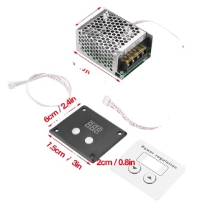 4000W Scr Kỹ Thuật Số Điều Chỉnh Điện Áp Động Cơ Tốc Độ Điều Khiển Dimmer Nhiệt Điện Lớn Silicon Điều Khiển Chỉnh Lưu - Product Image 2