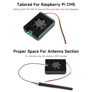 Waveshare CM5 Dedicated All-in-one 3007 Cooling Fan, Compatible with <strong>Raspberry</strong> <strong>Pi</strong> Compute Module 5 - Product Image 4