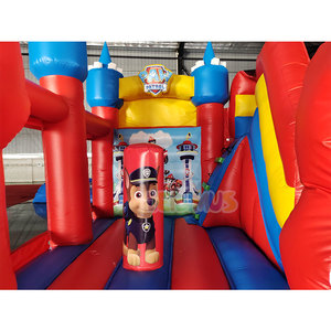 Castillo Inflable <span class=keywords><strong>de</strong></span> PVC para Niños, Castillo Hinchable con Tobogán, Ideal para Fiestas y Eventos Comerciales al Aire Libre - Product Image 4