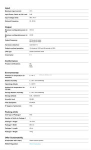 E3SUPS20K3ISP <span class=keywords><strong>APC</strong></span> 3S 20KVA/20KW แหล่งจ่ายไฟ400V ไม่ขาดตอนสำหรับแบตเตอรี่ภายนอกแหล่งจ่ายไฟสำรองสำหรับพีซี - Product Image 6