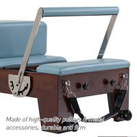 Wavar Ensemble d'équipement de Pilates Reformer en bois, personnalisable avec logo, très demandé pour salles de sport et studios de yoga