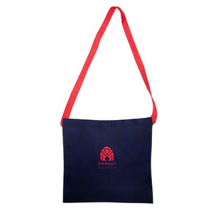 Nouveau design <span class=keywords><strong>Musette</strong></span> de cyclisme personnalisé de haute qualité sac alimentaire sacs en toile vélo avec logo imprimé personnalisé - Product Image 1