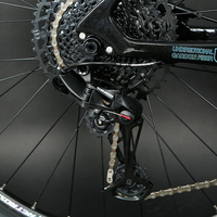 VTT à cadre carbone OVERLORD Soft-Tail SX 12 vitesses, suspension avant, roues en aluminium, double suspension, freins à disque, course, ville, trajets quotidiens