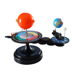 Modèle de trois sphères, globes, boules, soleil, terre, lune - Product Image 1