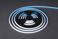 Tira de LED de Silicona Tipo D con Doble Capa de Recubrimiento, Alto CRI 80, 7.5mm/13mm, IP67 Impermeable, DC12V, Garantía de 2 Años, Regulable