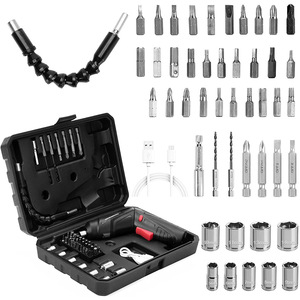 Nanrui Electric <b>Screwdriver</b> Mini Rechargeable Household <b>Set</b> High Torque Precision Tool For Home Diy Use - Product Image 2