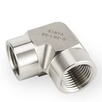 Adaptor Pipa Siku Nipis 316 SS, Fitting Pipa Siku Betina untuk Pengelasan, Fitting Pipa Industri untuk Pengelasan dan Penyambungan