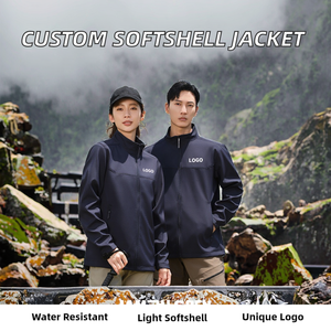 เสื้อแจ็คเก็ตแบบมีซิปสำหรับผู้ชาย สไตล์บาง คอตั้ง ผลิตตามแบบ OEM สำหรับฤดูใบไม้ร่วง เหมาะสำหรับกิจกรรมกลางแจ้ง - Product Image 2