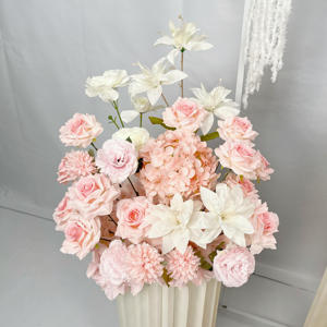 Fábrica KH Envía Directamente <span class=keywords><strong>Arreglos</strong></span> Florales Artificiales para Pasillos, Caminos de <span class=keywords><strong>Flores</strong></span> para Decoración de Interiores en Eventos y Bodas - Product Image 4