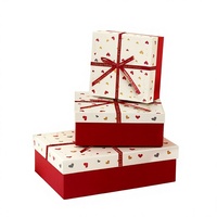 Boîtes cadeaux en papier créatives, boîtes d'emballage exquises pour cosmétiques, boîte cadeau avec couvercle et base, vente en gros de boîtes d'emballage cadeau