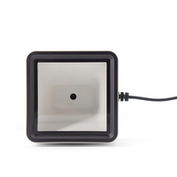 Escáner de Pago con Lector de Códigos de Barras QR 2D SG para Supermercados, Tiendas y Comercios - R42 Omnidireccional Fijo con 1 Año de Garantía USB/Cableado en Stock