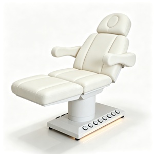Cama de Belleza Blanca de Alta Calidad, Silla Facial Eléctrica, Cama de Esteticista Reclinable, Cama de Masaje, Cama de Belleza Eléctrica con Motores - Product Image 4