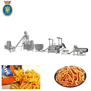 Cheetos aperitivos máquinas de fabricación de la india de maíz giro <span class=keywords><strong>curl</strong></span> aperitivos de queso que hace la máquina - Product Image 4