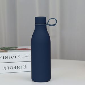 Poignée en silicone robuste pour bouteille isotherme, fixation flexible pour les acheteurs mondiaux de bouteilles sous vide à petite ouverture - Product Image 1