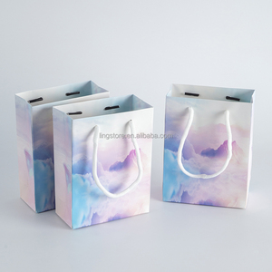 Bolsas de Compras de Papel Kraft de Lujo de Alta Calidad de 12x5.7x16cm, Bolsas Ecológicas con Asa para Joyería, Embalaje y Exhibición - Product Image 4