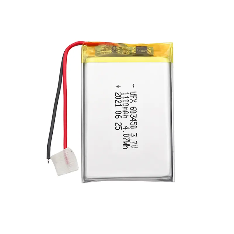 Lithium Cell Supplier Wholesale Li-po Battery For Locator UFX 603450 1100mAh 3.7V Rechargeable Battery