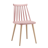 Chaise de salle à manger commerciale moderne européenne en polypropylène robuste avec fonction rafraîchissante pour parcs, gymnases et caves à vin – Offre Spéciale