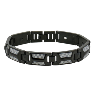 Bracelets Hip Hop P194 Health à bas prix, vente en gros et au détail, charme énergétique, ions négatifs, tourmaline et germanium, 8-14 microns FIR - Product Image 1