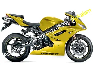 Doré Moto Pour Triumph Daytona 675 09-12 Daytona675 2009 2010 2011 2012 Sportbike ABS Carénage De Rechange Kit