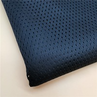 Tissu en maille filet 100 % polyester noir 100 g/m² respirant et léger pour robes de soirée et robes à paillettes, tissu tulle, tissu dentelle