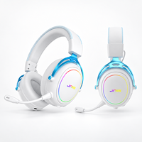 Casque de jeu sans fil JINMS Cyclones V9Pro, tri-mode, en alliage d'aluminium, 150H avec micro, casque de jeu OEM/ODM, logo personnalisé pour FPS