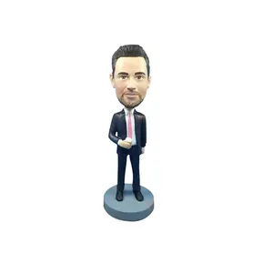 Tùy Chỉnh Nhựa Bobble Đầu Bức Tượng Làm Tay Bobblehead Búp Bê