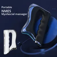 Masseur électrique chauffant pour fascias, couteau de massage direct usine, grattoir musculaire relaxant avec 3 modes de thérapie, outil de massage corporel