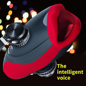 Produits pour adultes : Masturbateur masculin Airplane Cup Lèvres Rouges Sexy, avec vibration, succion, voix réelle, chauffant et étanche. Jouets sexuels en promotion. - Product Image 4