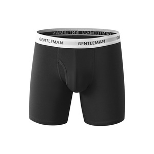 <span class=keywords><strong>Boxer</strong></span> da Uomo in Cotone e Spandex a Vita Media, Morbidi, Traspiranti, ad Asciugatura Rapida, Freschi, Senza Risalenti, per Uso Quotidiano, Sport e Palestra - Product Image 5