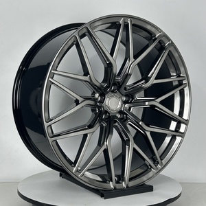 Dw Nhà Máy Trực Tiếp Mới Tùy Chỉnh 20-21 Inch 5X112 5X120 Lõm Hợp Kim Rim Giả Mạo Bông Tuyết Bánh Xe Màu Đen Kết Thúc Cho Cho F80 F82 - Product Image 2