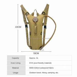 Bouteille d'hydratation <span class=keywords><strong>de</strong></span> 3L, sac à dos en EVA <span class=keywords><strong>camouflage</strong></span> pour l'extérieur, sac à eau portable pour voyage, cyclisme, alpinisme, SEHA25 - Product Image 5