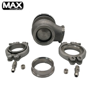 External 40mm Universal Brand New Auto Racing <strong>Parts</strong> Adjustable Stainless Steel Car Actuator Flanges Outer <strong>BOV</strong> Wastegate Kit - Product Image 4
