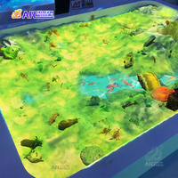 Produit de parc d'attractions pour enfants, Projection AR, Table de sable, Projection Interactive, cartographie sable